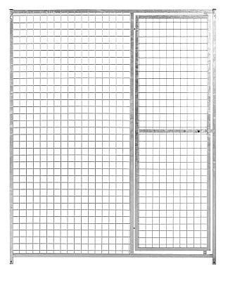 galvanised mesh door dog run panel