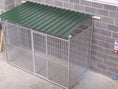 Load image into Gallery viewer, 3 Sided Bar Pro -galvanised  Dog Pen With Roof
