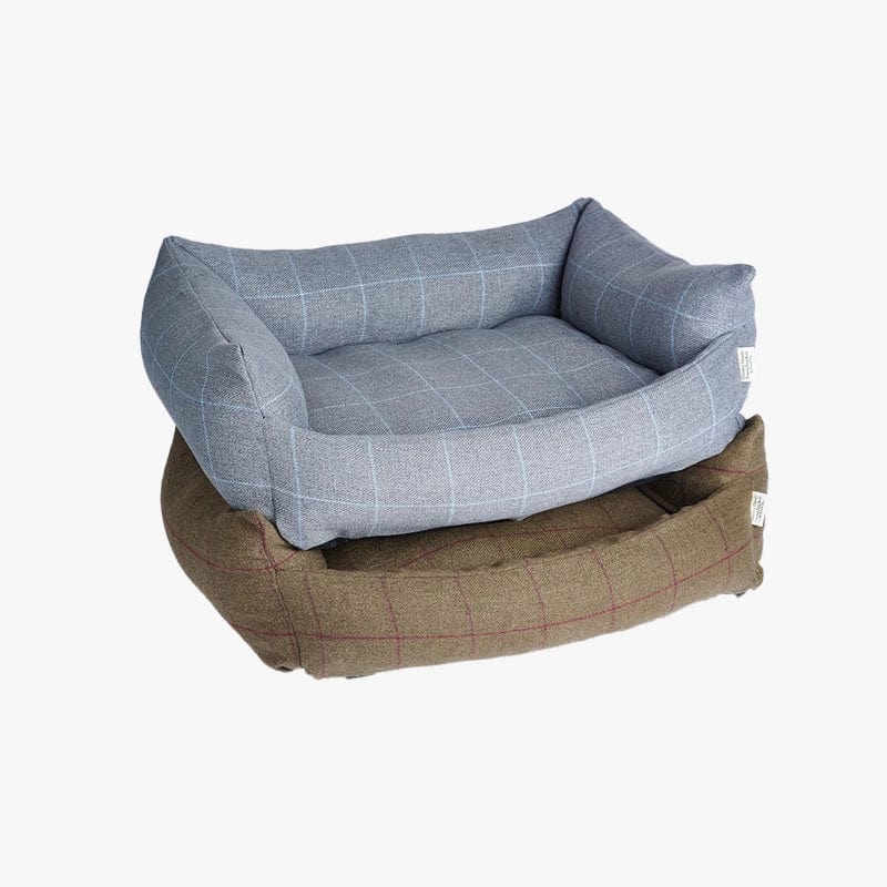 Rustic Tweed Cosy Bed