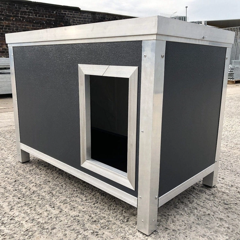Grey Thermal Hygienic Wipe Clean Dog Cabins