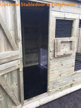 Load image into Gallery viewer, Ettiley Wooden Dog Kennel And Run 12ft (wide) x 5ft (depth) x 5'7ft (high)
