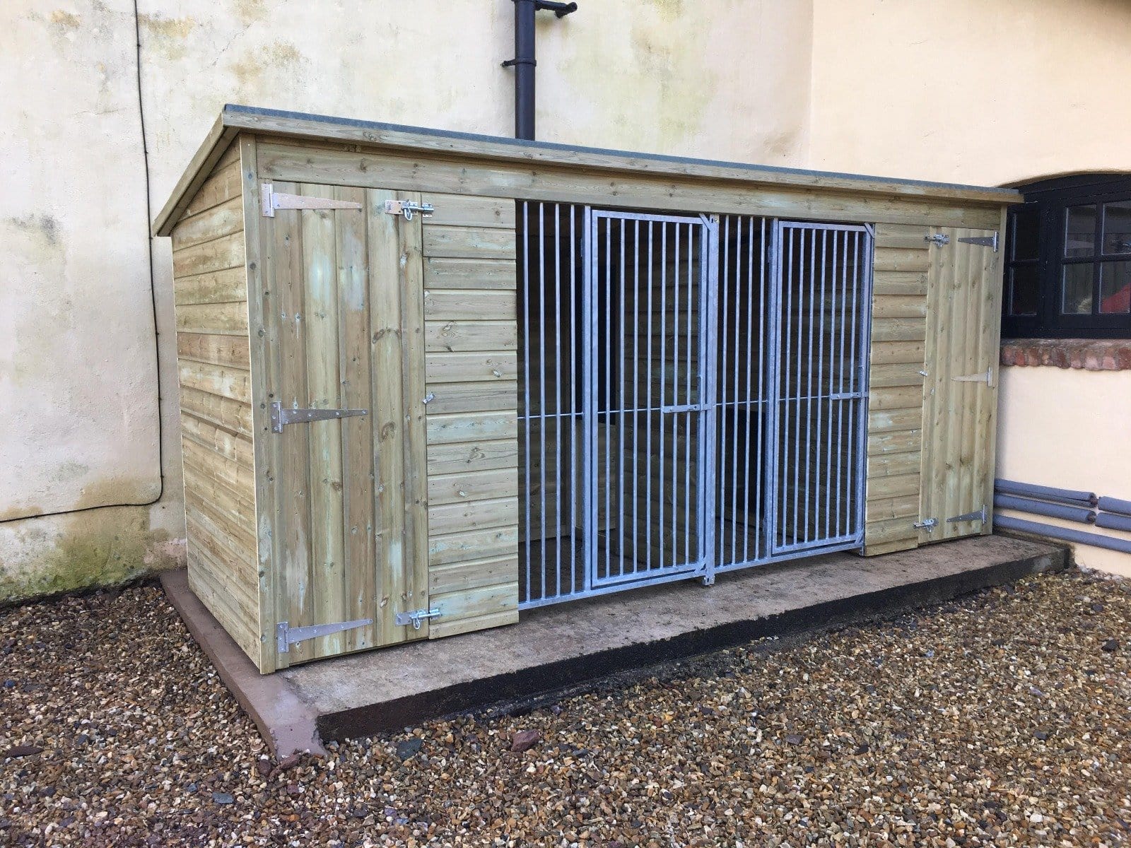 Double dog kennels top for sale